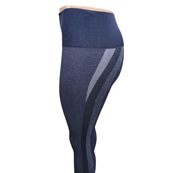 Spanx Look At Me Now Seamless Leggings Women’s‎ Size Small Blue Pull-On Shaping - Picture 6 of 14
